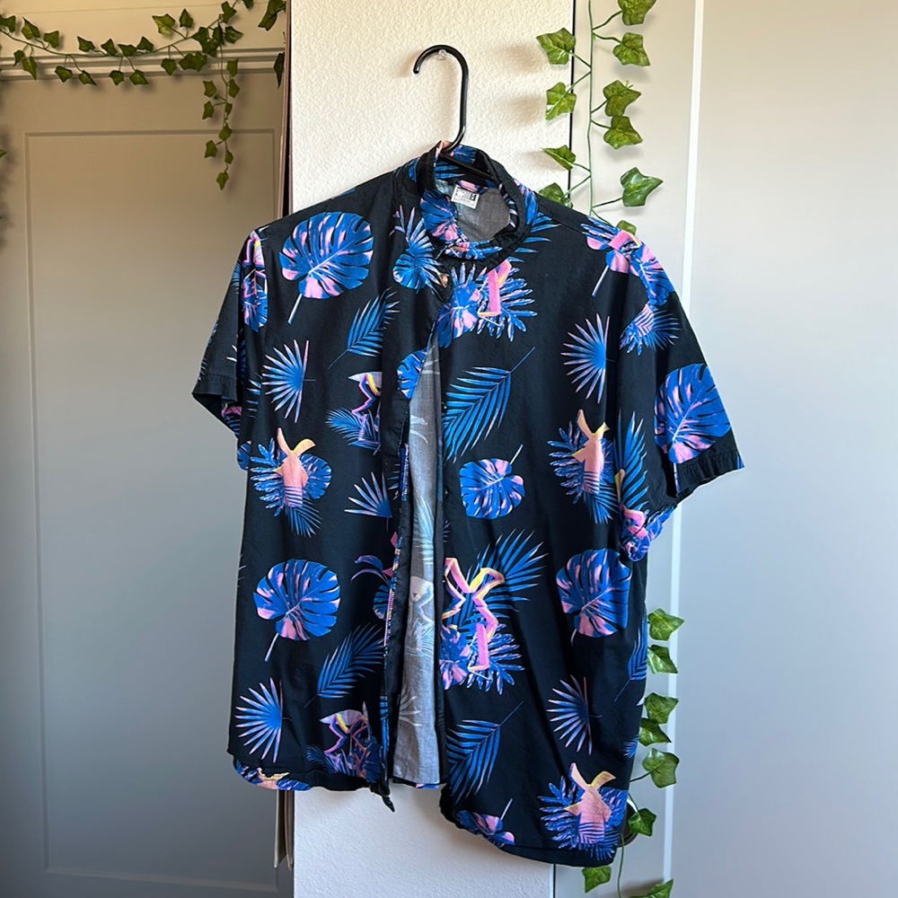 Dutch Bros button up shirt